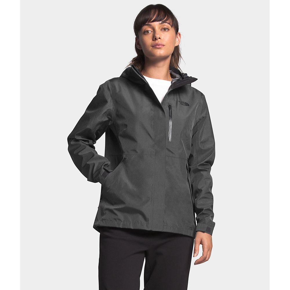 The North Face Rain Jacket Womens Australia - The North Face Dryzzle Futurelight™ Dark Grey (ZPT-459